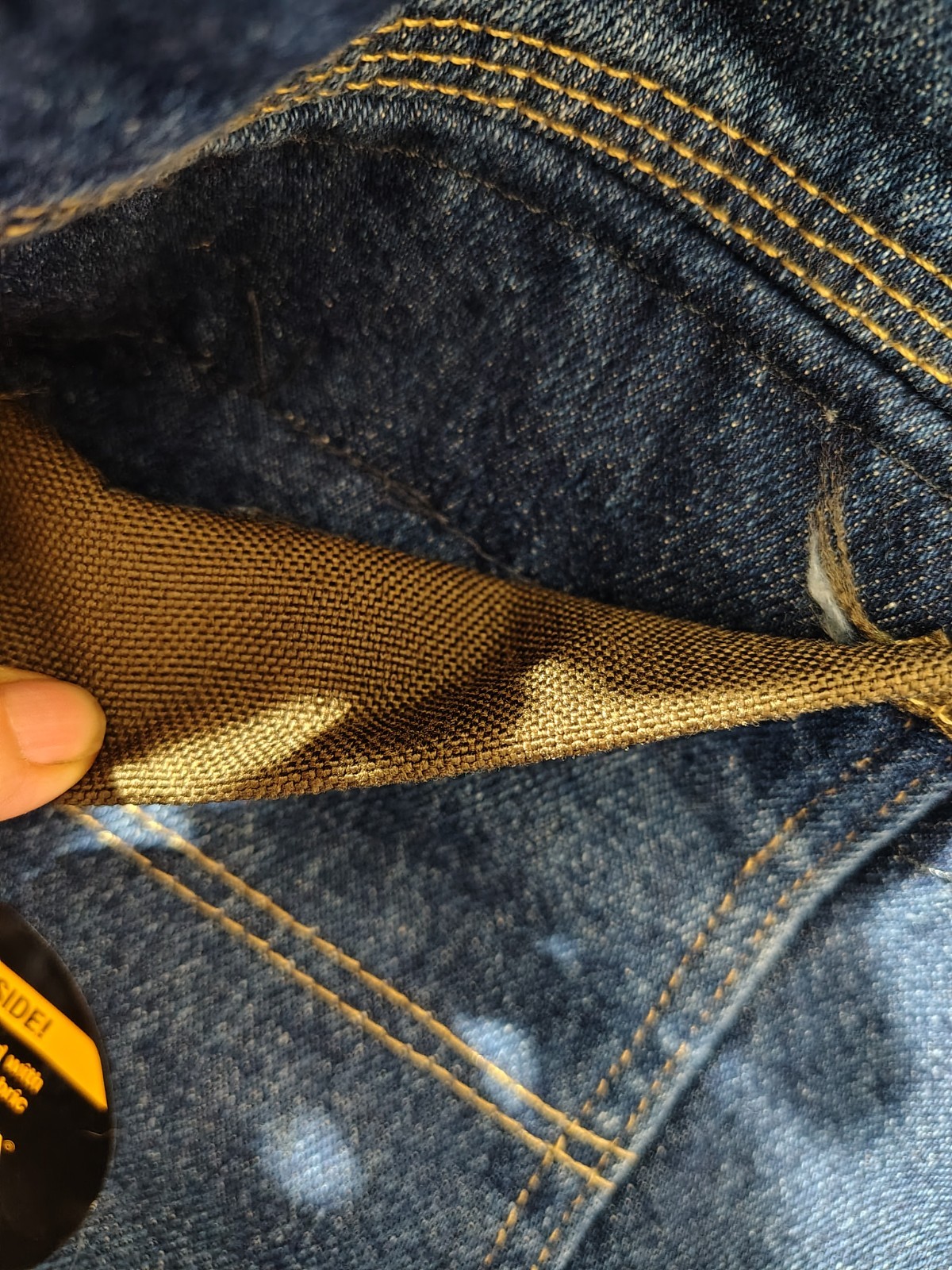 New Wrangler Riggs Workwear Carpenter Jeans Reinforced With Cordura 50×30