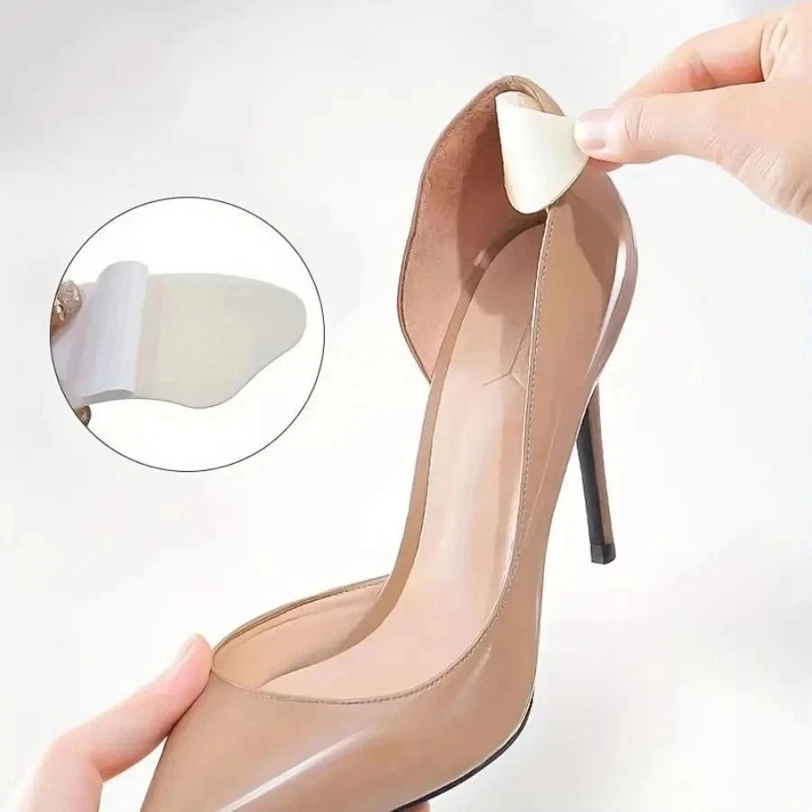 8-Pack Heel Pads for Too Big Shoes Self-Adhesive Heel Protectors Heel Inserts