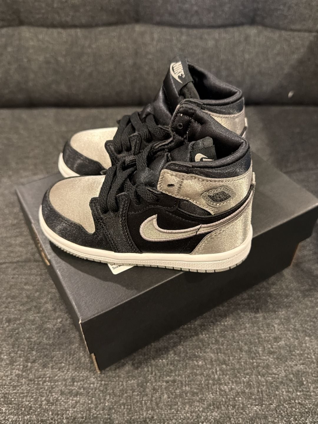 Nike Air Jordan 1 Retro High OG ‘Satin Shadow’ Toddler Shoes FD5305-010 – 7c