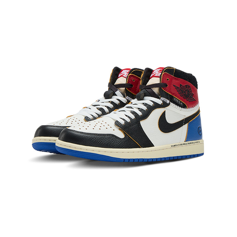 Fragment Design x Union LA x Air Jordan 1 Retro OG High Varsity Red Sport Royal