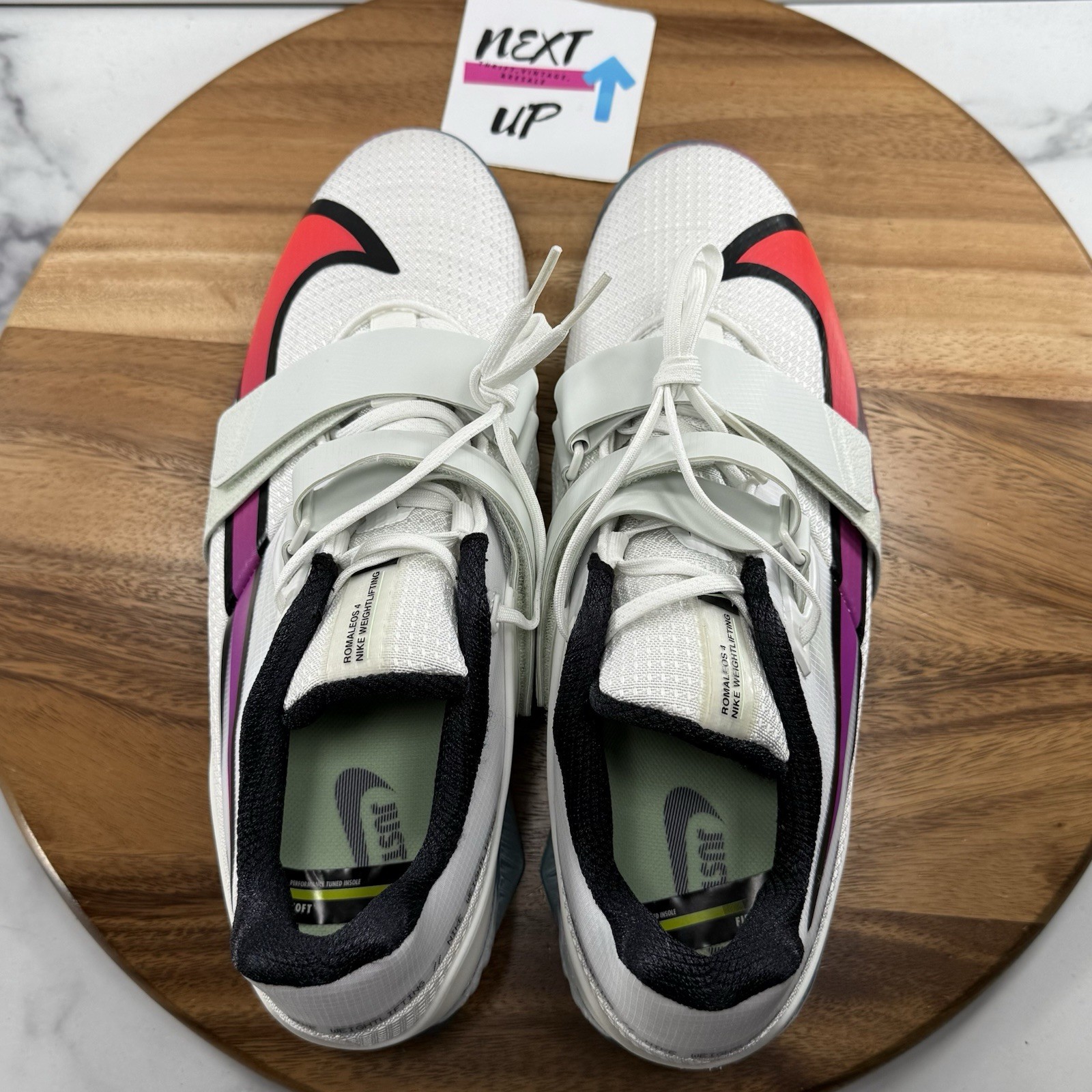 Men 13-Nike Romaleos 4 nby Flash Crimson Weightlifting Powerlifting CN9662-100