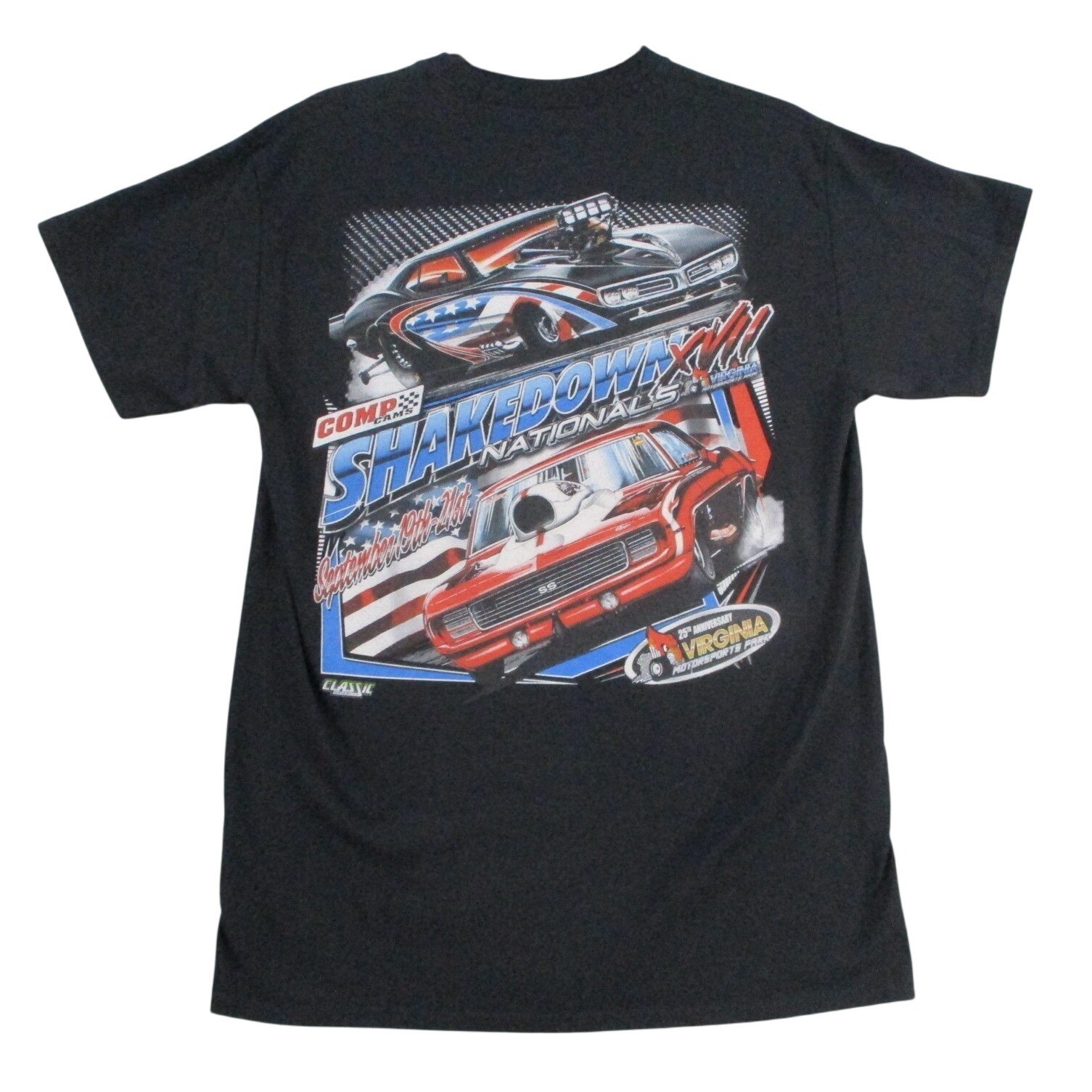 Gildan DryBlend Comp Cams Shakedown Nationals XVII Racing T-Shirt Medium Black