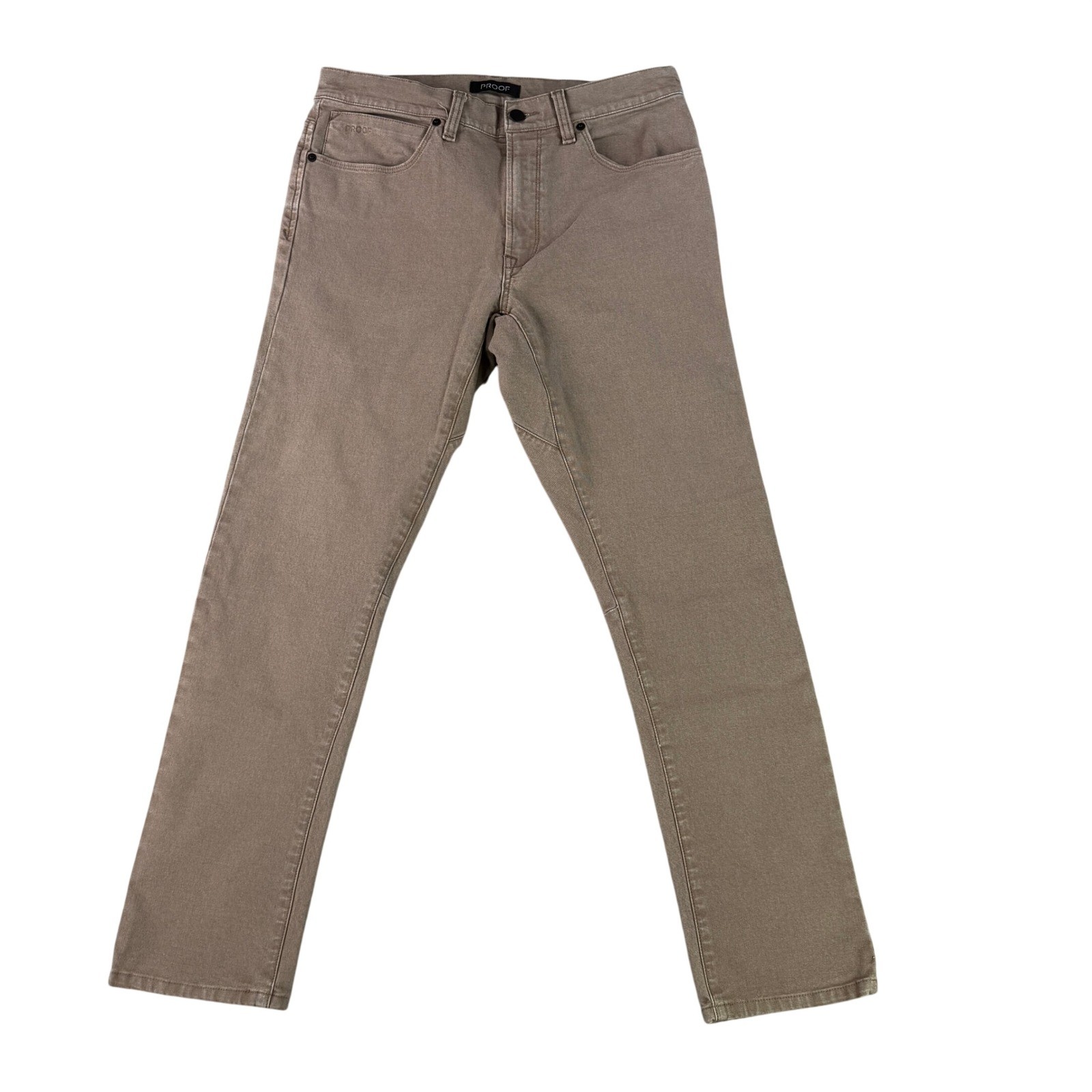 Proof Rover Slim Pants Mens 30×30 Brown Performance Cotton Stretch Huckberry