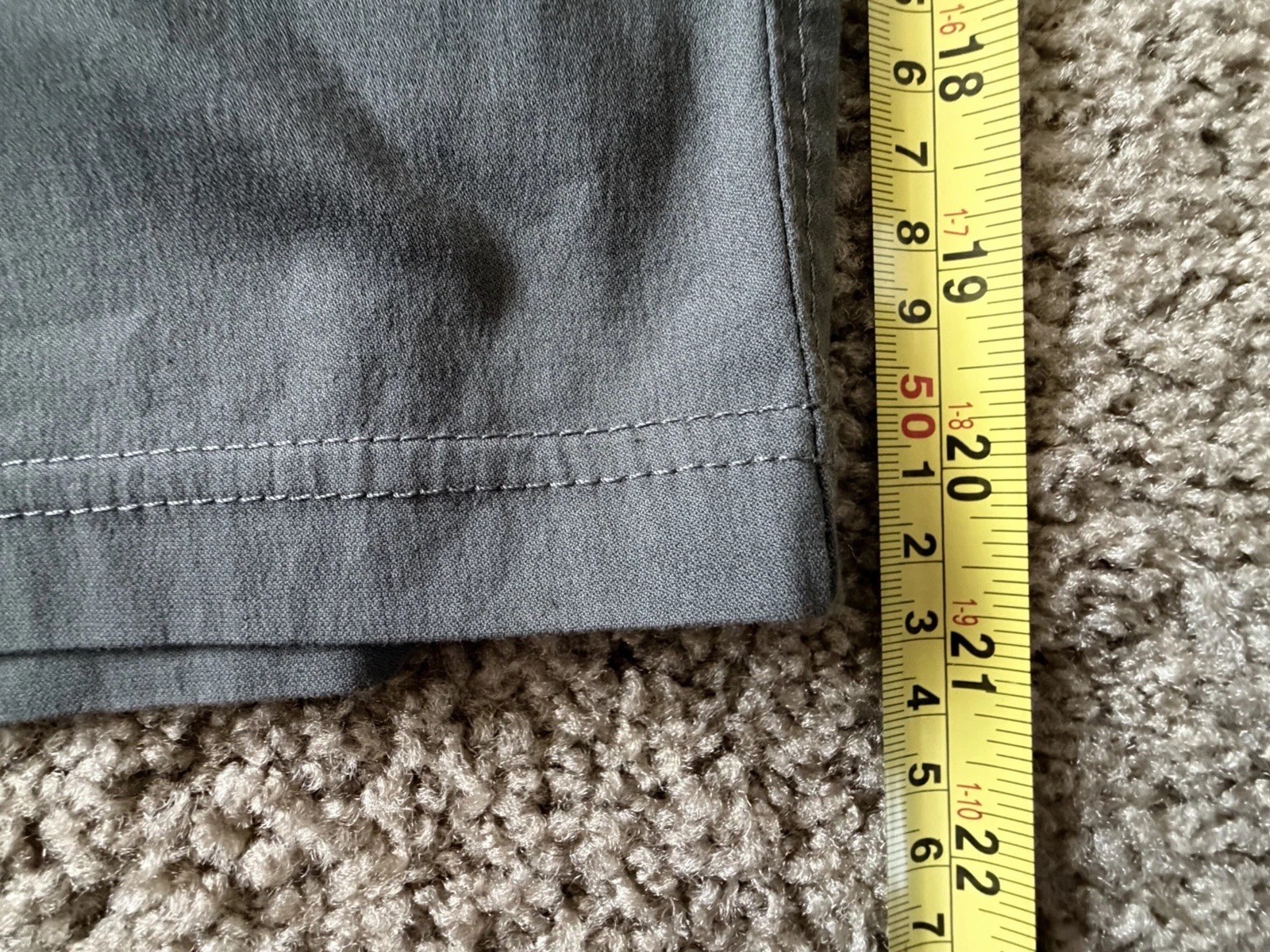 New Kuhl Resistor Lite Chino Shorts Size 36 10” Inseam Carbon 5205 NWT JBHS