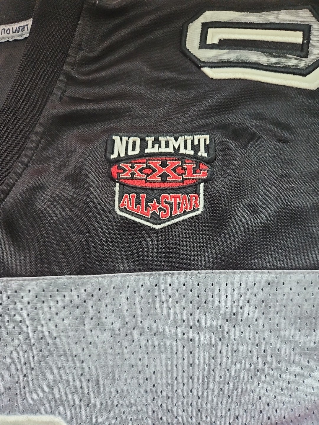Vtg 90’s Master P No Limit Sports Soldier Gear Football Jersey Sz 2XL 25×33 Rap
