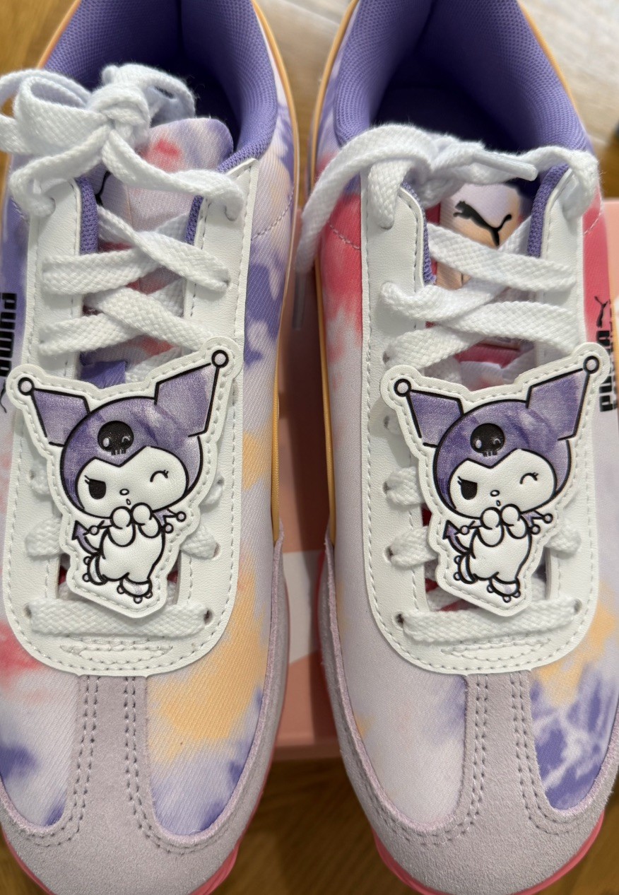 PUMA x HELLO KITTY Kuromi Easy Rider | Big Kid Size 5 NIB