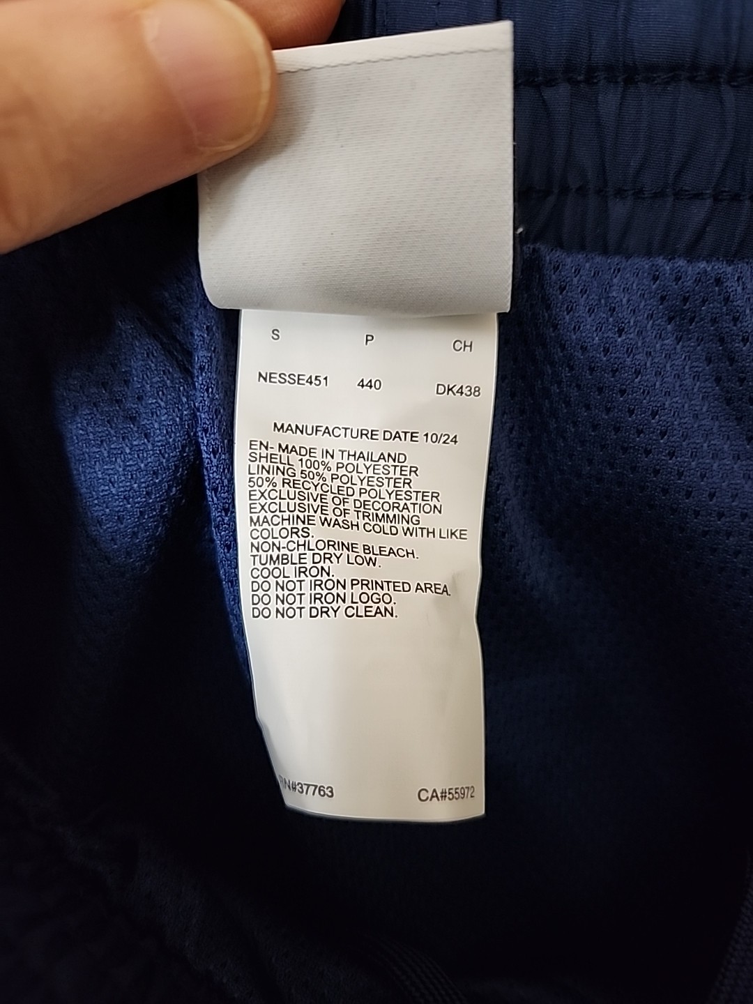 Nike 7″ Core Volley Swim Shorts Men S Navy Blue Pull On Mesh Lined DrawstringNEW