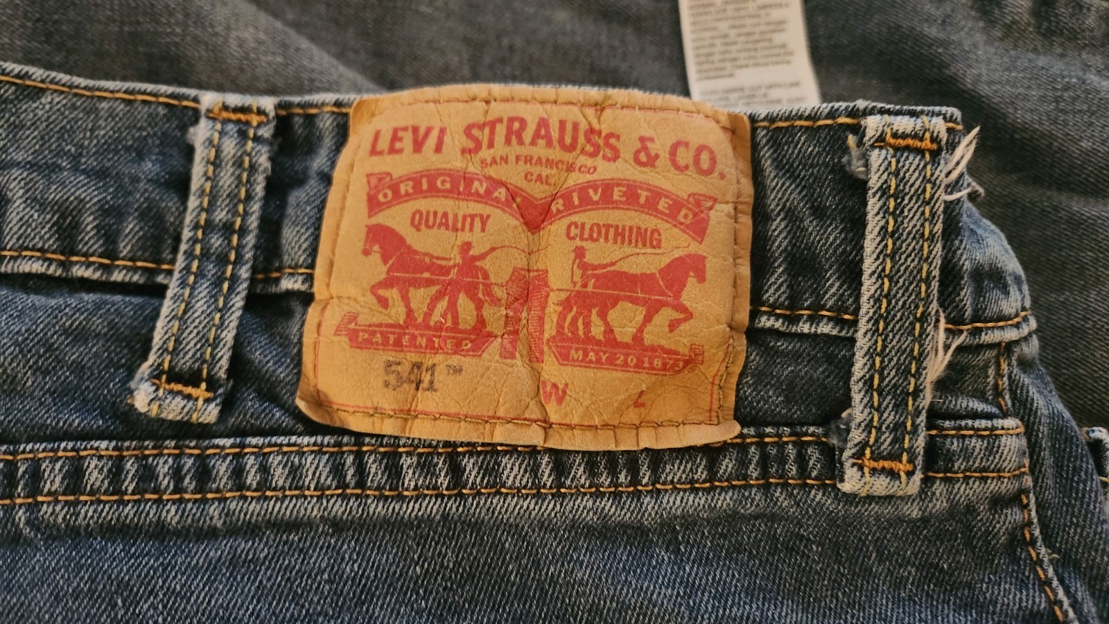 Levi’s Men’s 541 Jeans Blue Size 44