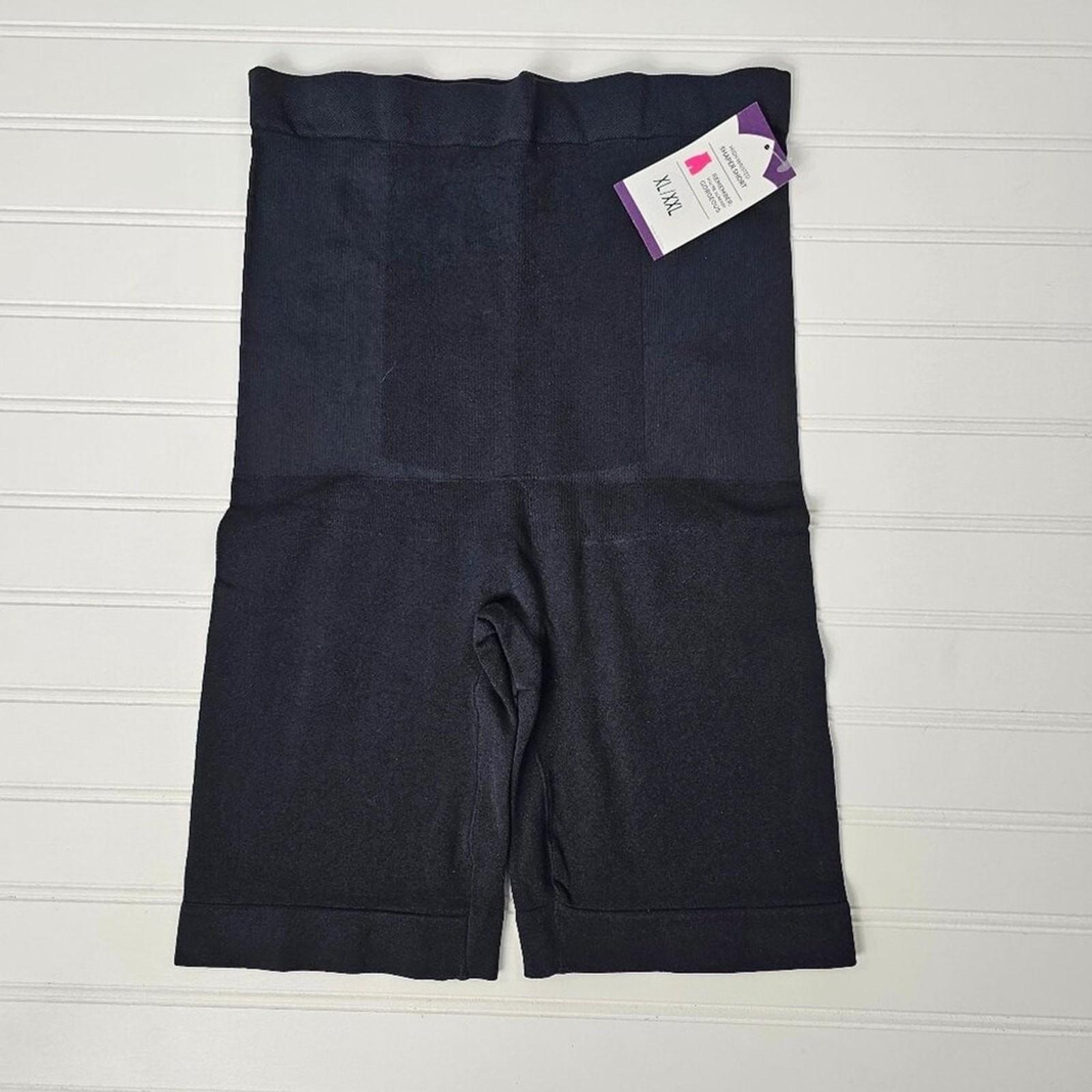 Empetua by Shapermint Women’s Black High Waisted Shaper Shorts Size XL-XXL NWT