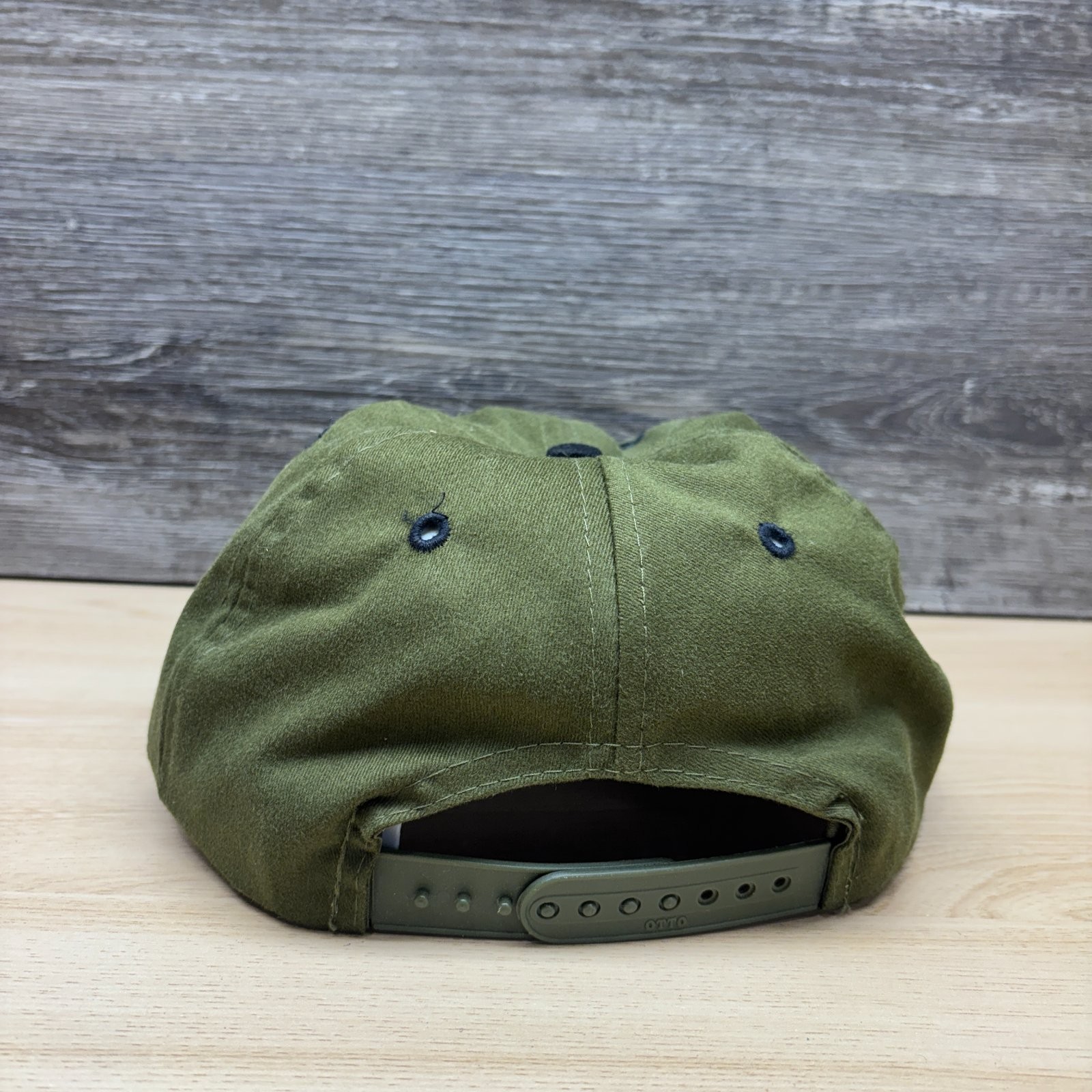 Vintage Space Above and Beyond Hat Cap Snap Back Green Black Sci-Fi TV Show USMC