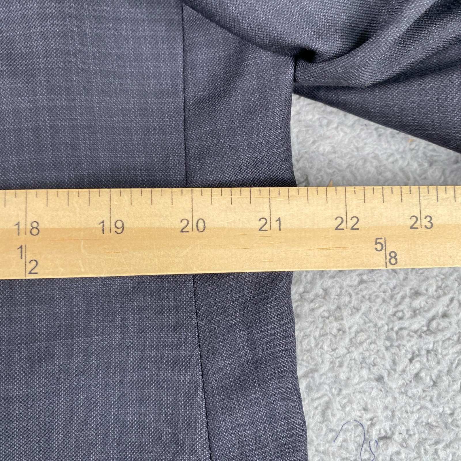 Todd Snyder Blazer Mens 44L Gray Plaid 100% Wool Mayfair Slim Fit Sport Coat