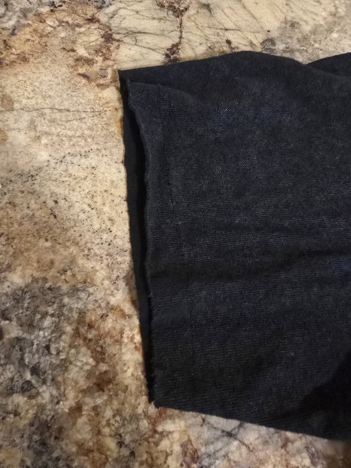 $78…Mod Cult “Football” size XL Distressed Heavyweight T-shirt Black.