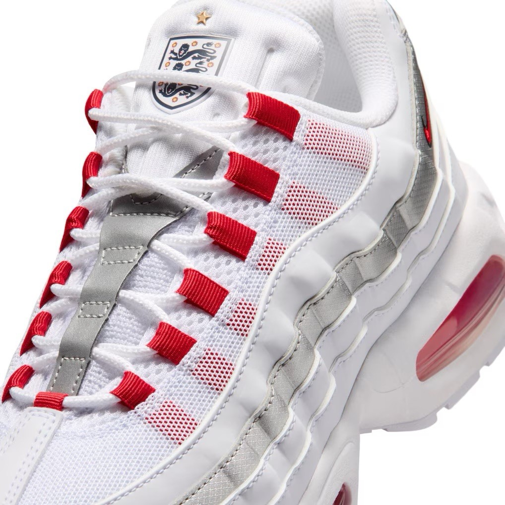 Nike Air Max 95 SE England National Team White Men’s Size 11