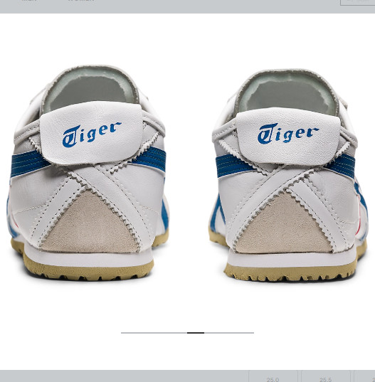 Onitsuka Tiger Mexico 66 White Blue 1183C102 200 From JAPAN N