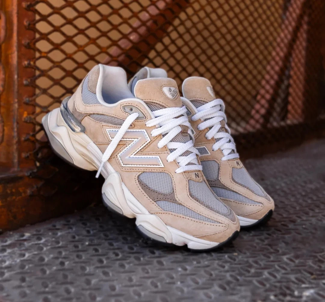 New Balance 9060 Beige Grey Incense Raincloud Arid Stone U9060LBD Mens Shoes New