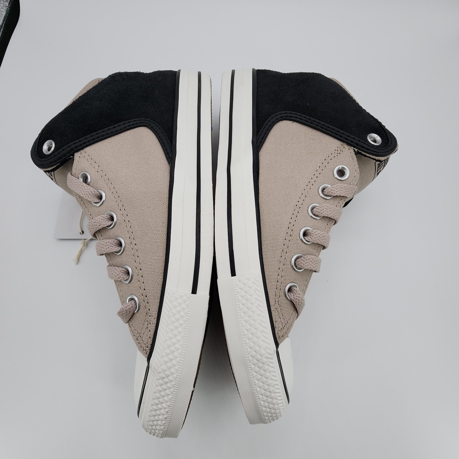 Converse Chuck Taylor High Street Mid Shoe Mens 8 / Womens 10 Grey Black NEW