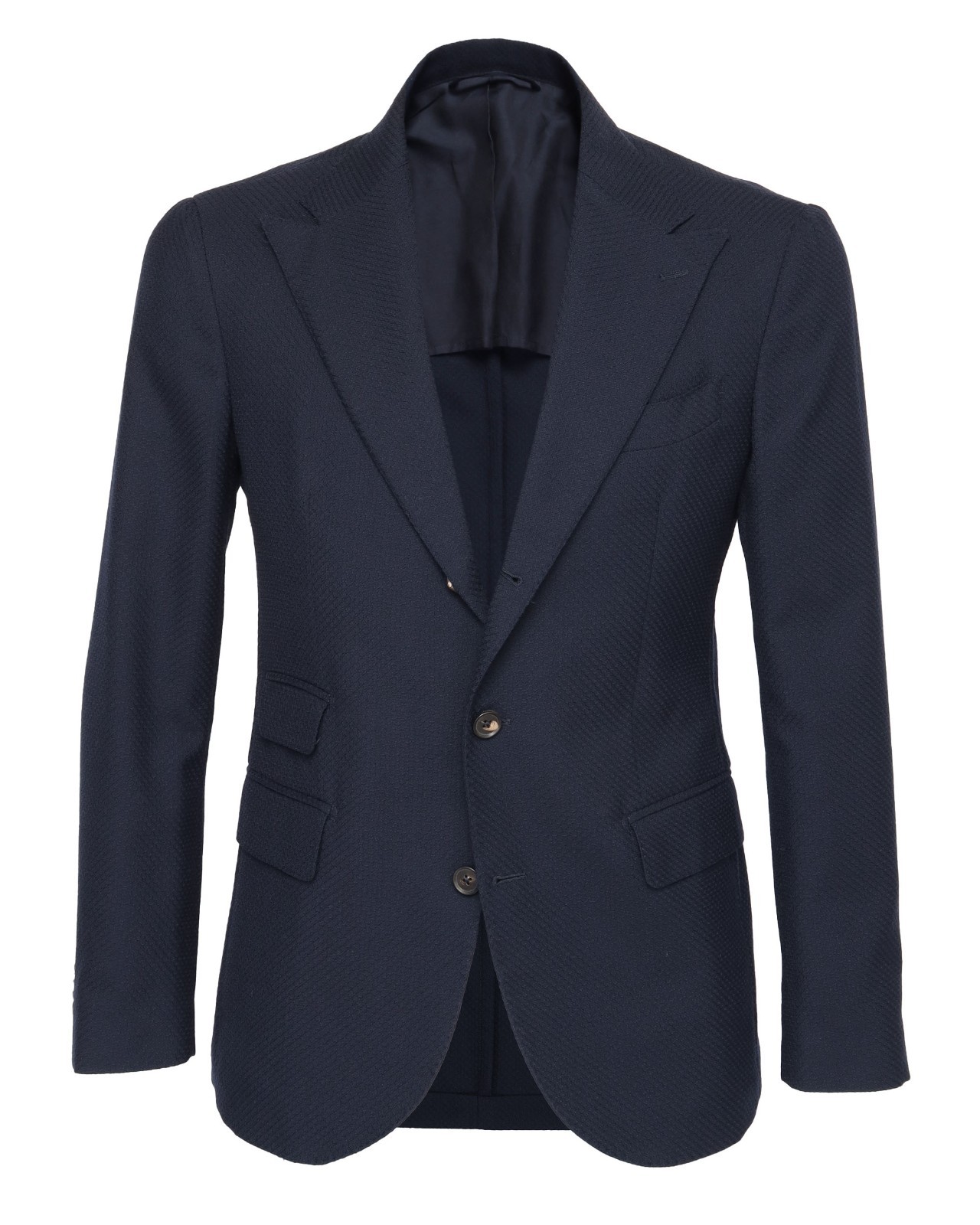 NWT SALVATORE PICCOLO BLAZER jacket coat navy blue wool luxury Napoli Italy 46