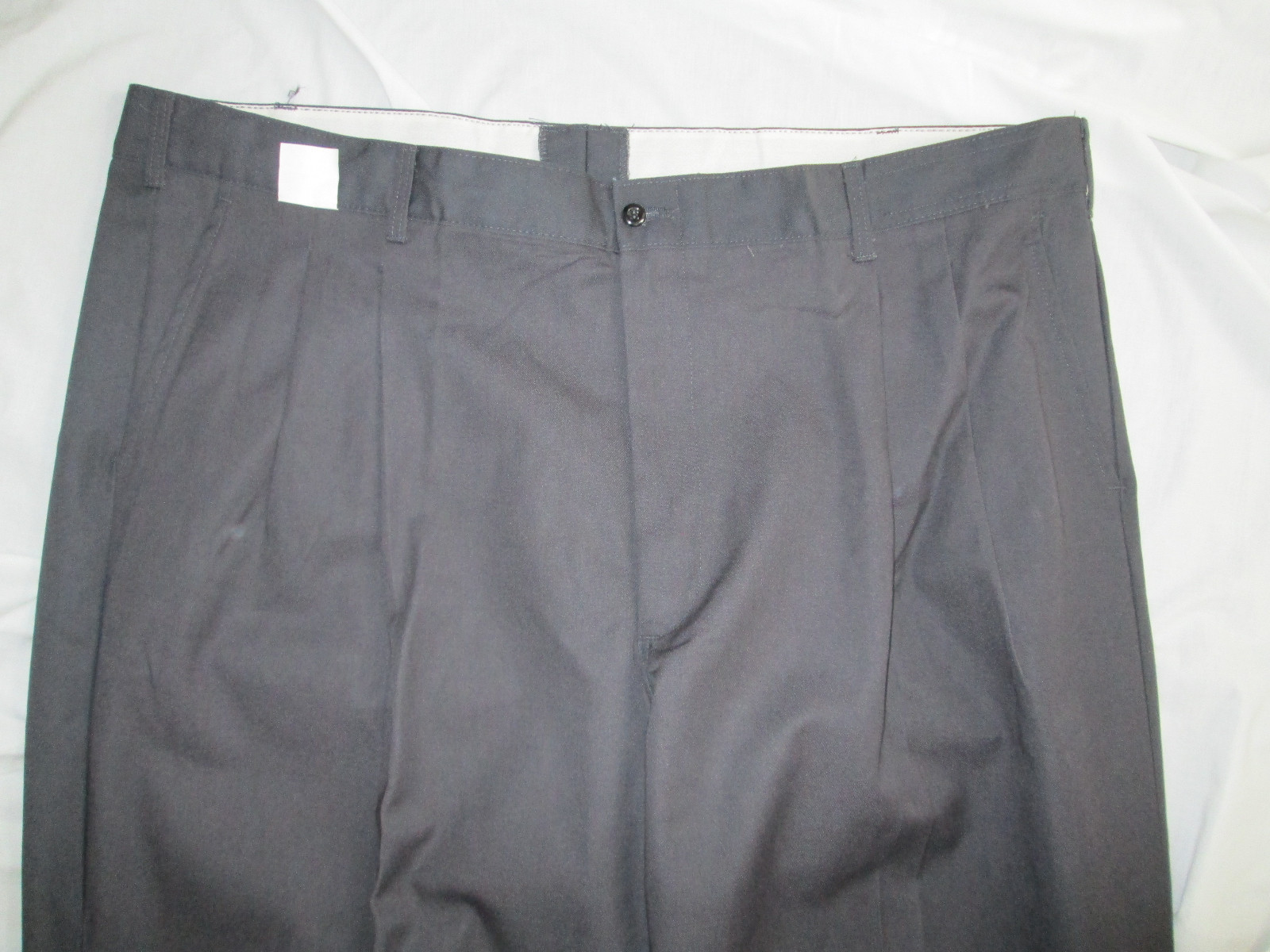 Mens Pants Chino uniform Green 34 38 40 42 44 x 28 29 30 32 34 NEW flat cotton