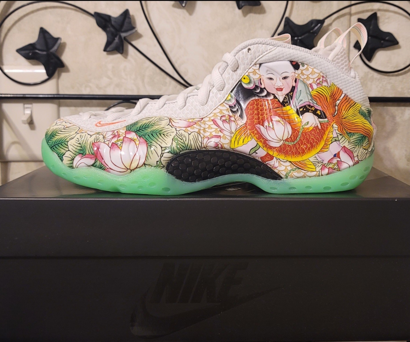 Nike Air Foamposite One Pro Tianjin 2.0 White/Poison Green IR2078-100