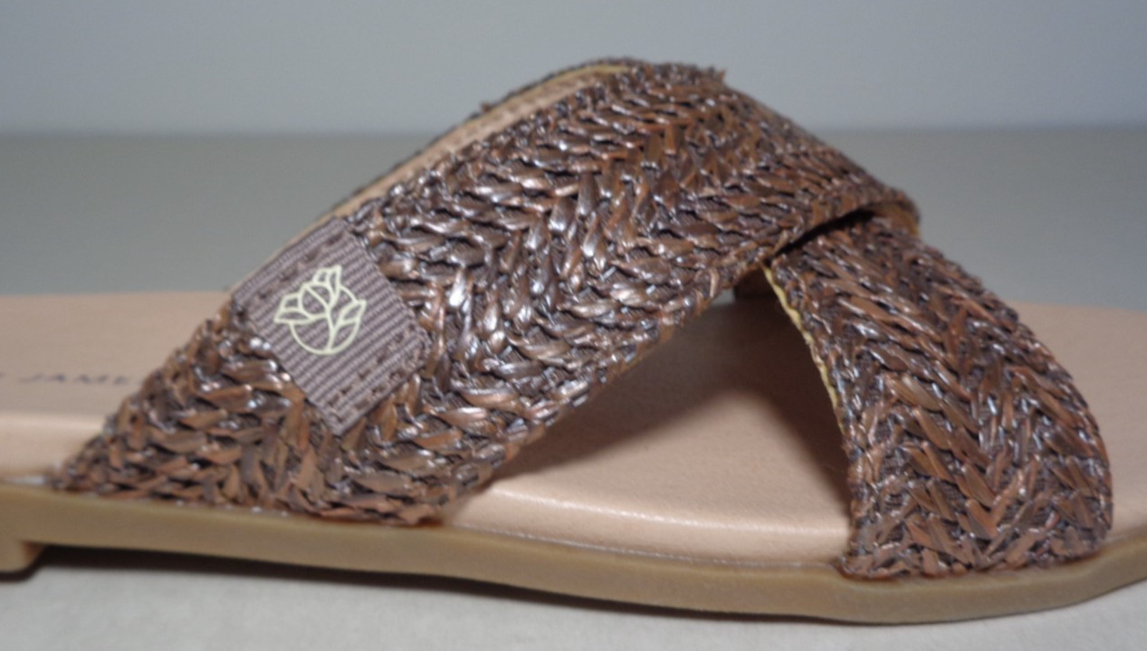 Draper Size 9 M / ALEX / Brown / Raffia Woven Sandals / New Women’s Shoes