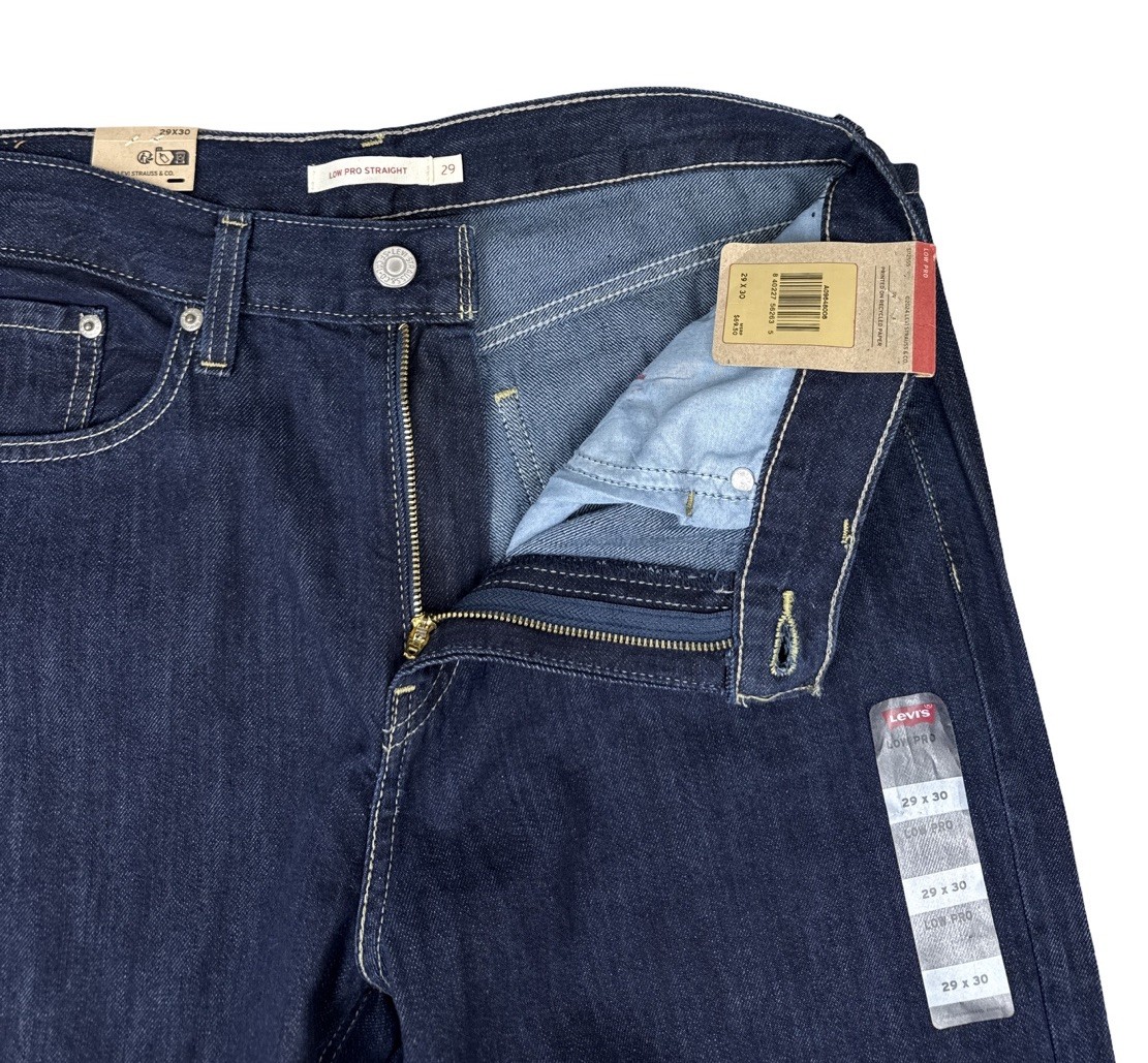 Levi’s Low Pro Straight Jeans Women’s Size 29×30 – 90’s Relaxed High Rise NWT