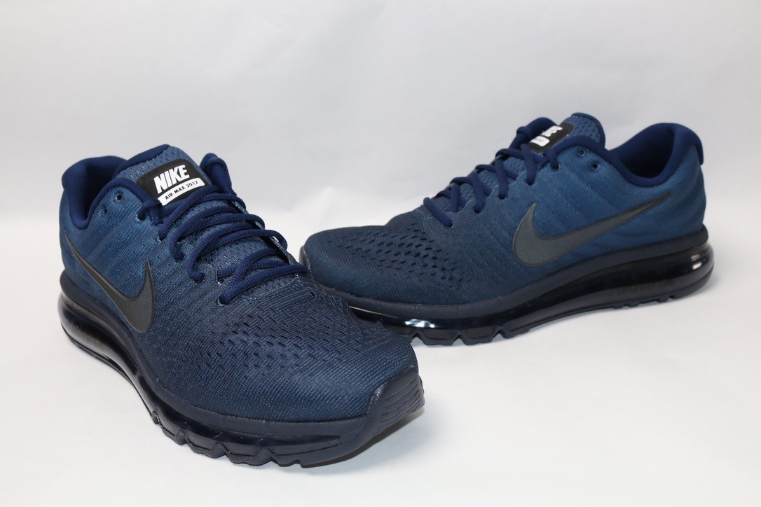 Nike Air Max 2017 Binary Blue Black Obsidian Sneakers 849559-405 Mens 9,10.5,11