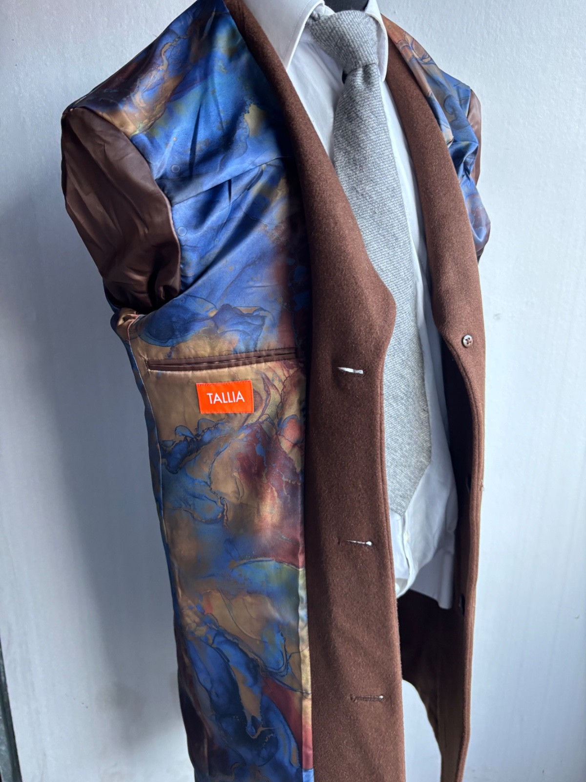 ⭐️ TALLIA SHAWL NECK WOOL 3/4 COAT SMALL ⭐️