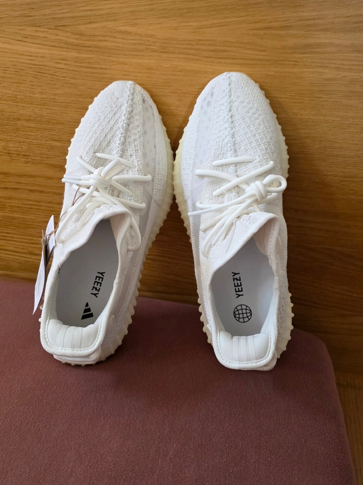 Adidas Yeezy Boost 350 V2 HQ6316 Size EU 45 1/3 Bone US 11 White White UK 10.5