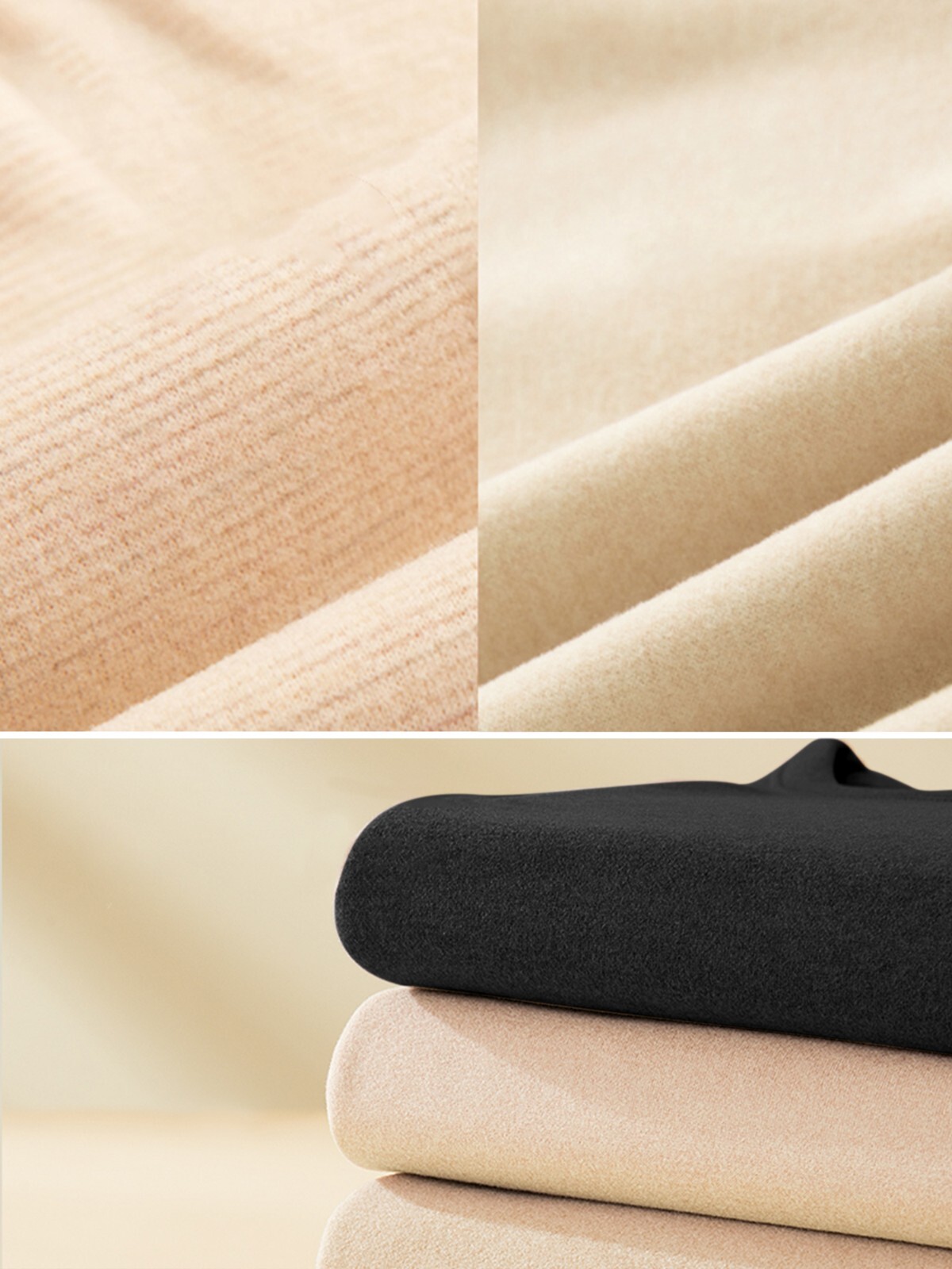 Womens Thermal Underwear Set Soft Fleece Lined Long Johns Base Layer Top& Bottom