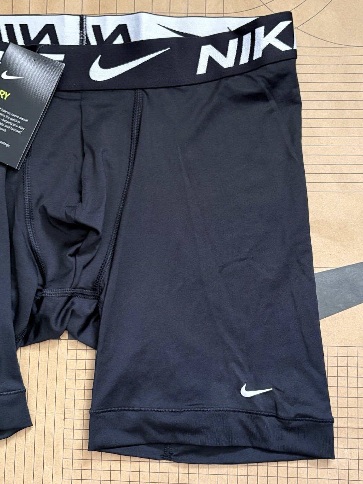 Nike Pro DRI-FIT 8″ LONG Boxer Brief Compression Shorts Men’s S M L XL NWT