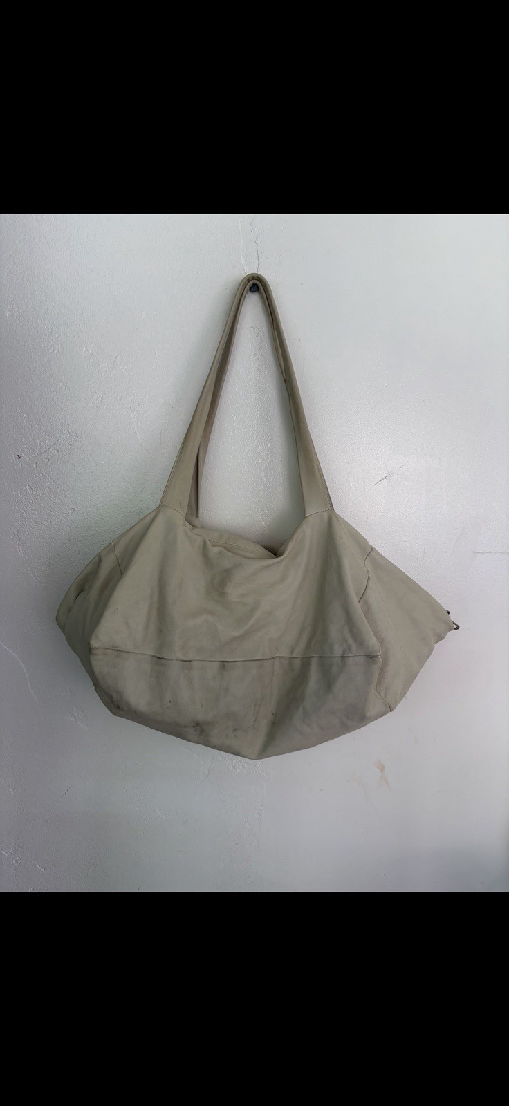 Thrashed/Used Ann Demeulemeester Boston Bag- Final Sale/No Exceptions