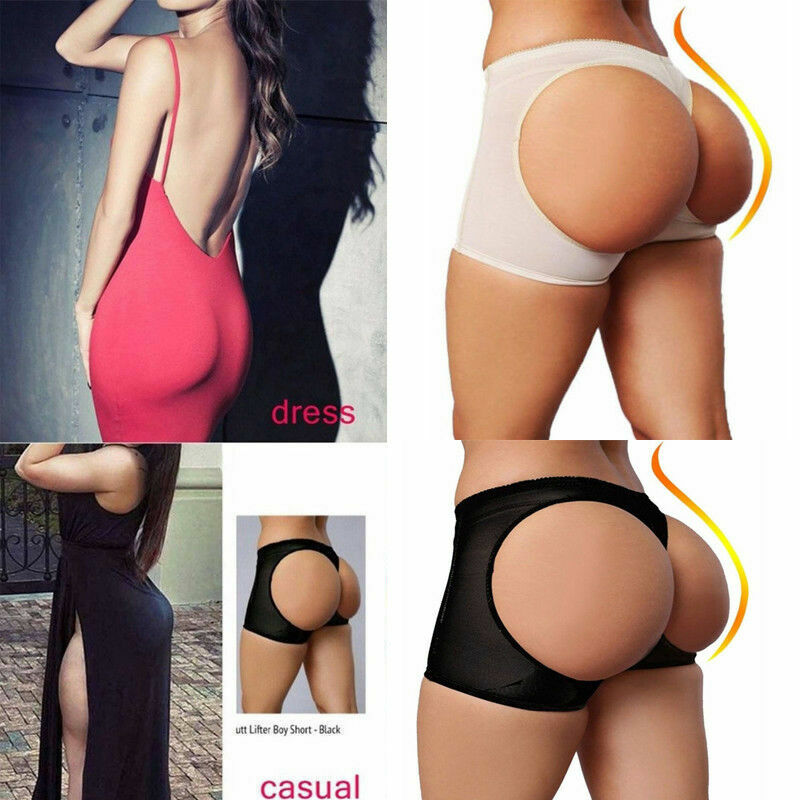 Hip Up Enhancer Panties Shapewear Women Butt Lifting Underpants Invisible Briefs