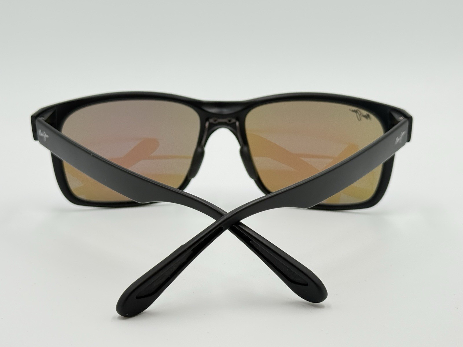 MAUI JIM RED SANDS MJ432-2M Matte Black/Blue Hawaii POLARIZED AUTHENTIC Japan