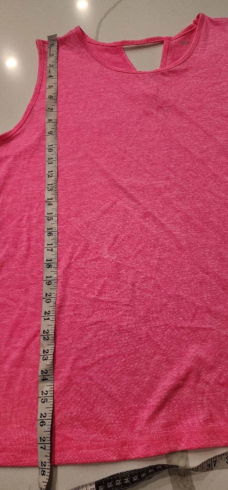 Ideology 3X Pink Sleeveless Tank Top Women’s Plus Activewear Athletic Shirt NWT
