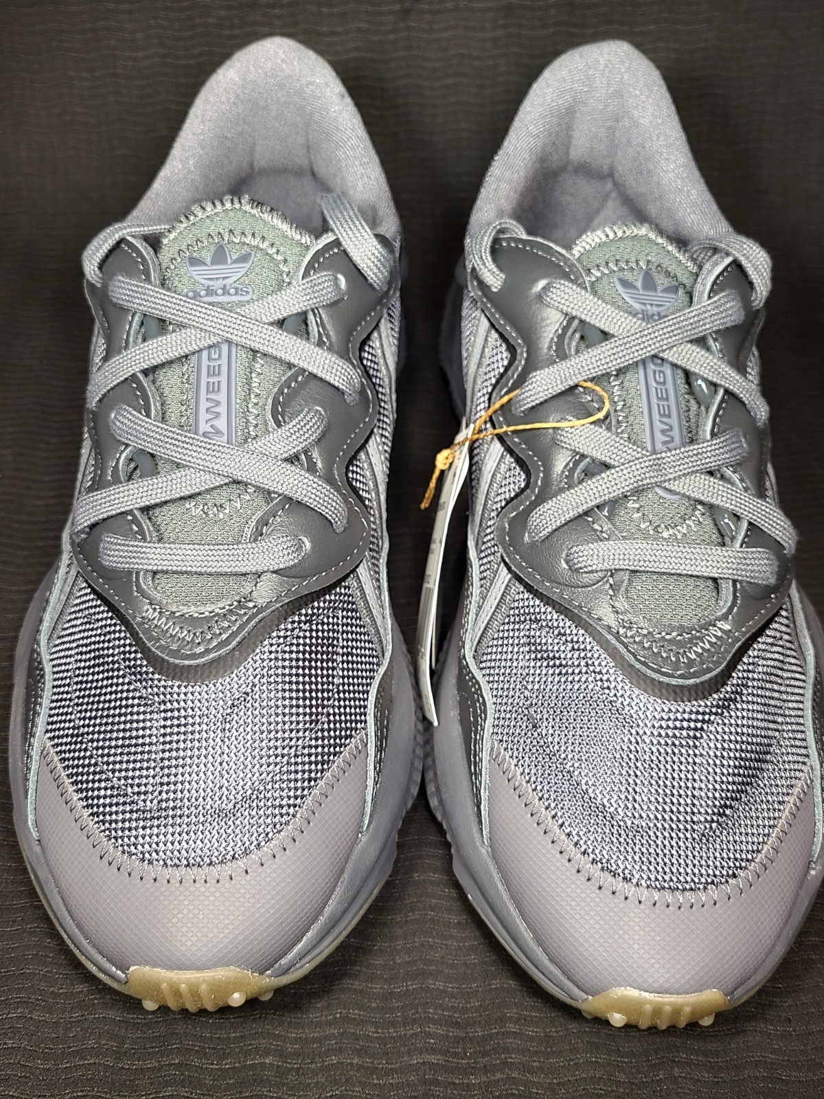 Adidas Ozweego Grey Five Grey Four Core Black GX1832 US Men’s Size 8
