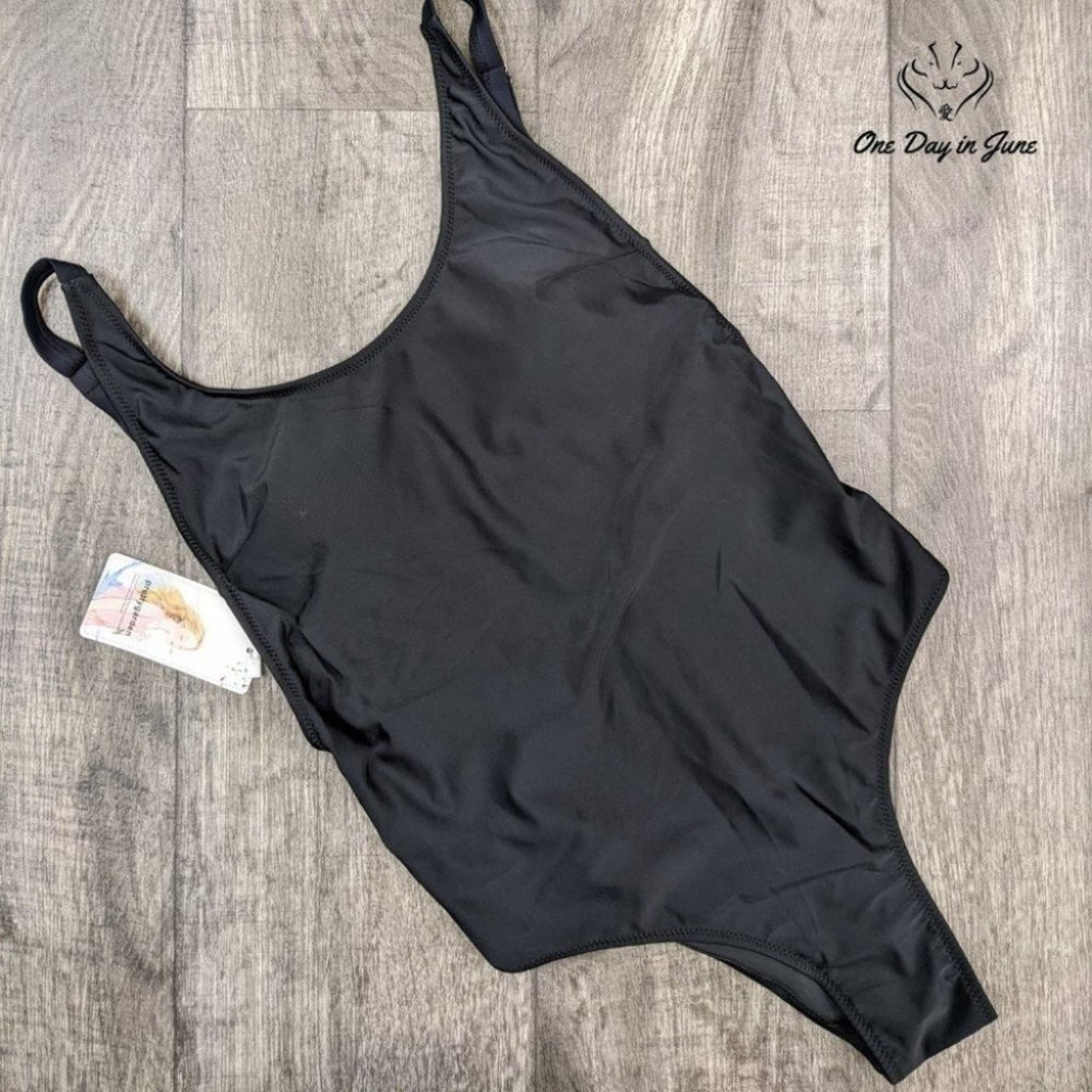 Prettygarden U Neck One Piece Swimsuit Size L