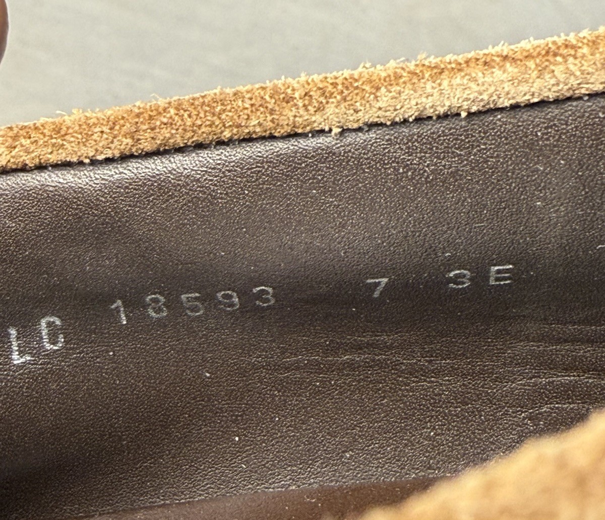 Salvatore Ferragamo Cosimo Suede Loafers Brown / Midbrown Calfskin Mens Sz 7 3EW