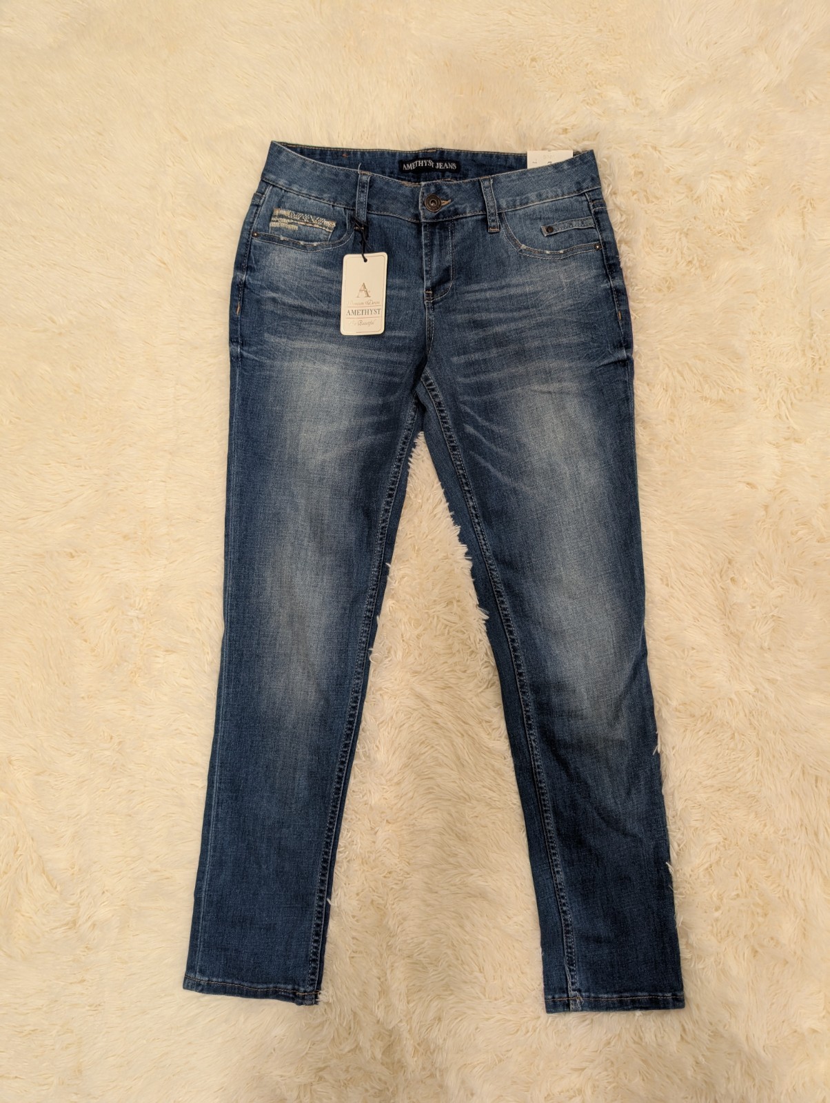 Amethyst Jean Skinny Regular Size 7 Women’s