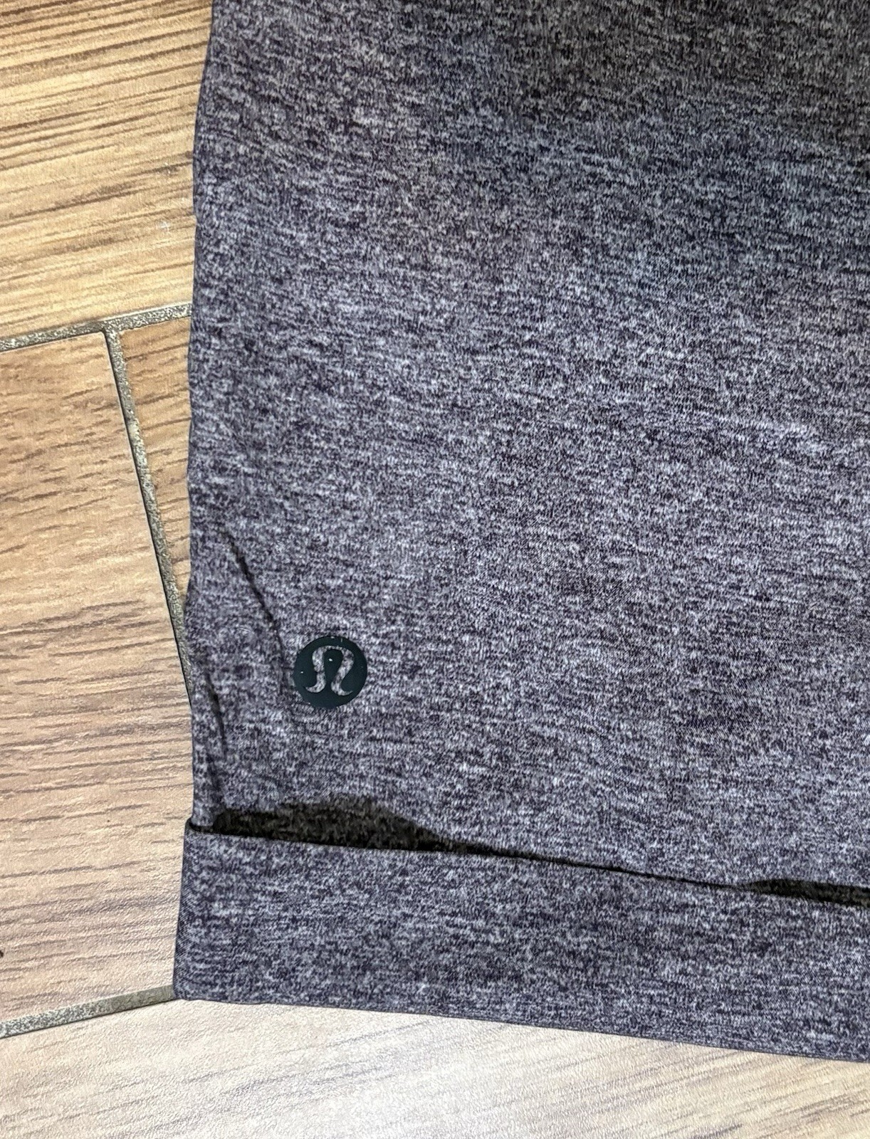 Lululemon Women’s Heather Lux Multi Black Spring Break Away Shorts II 3″ Size 12