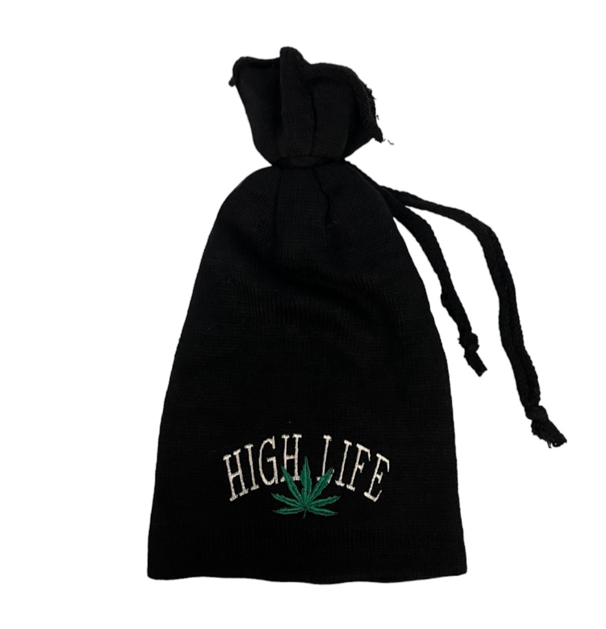 90s Tie Top Beanie Marijuana Chronic High Life Hat Cap Hip Hop Reggae Men Woman