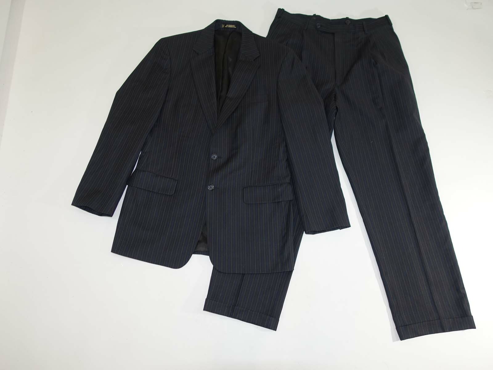 Corporate Image by Tom James Men’s 2 Button Wool Suit Size 39 Long 33 x 31 39L