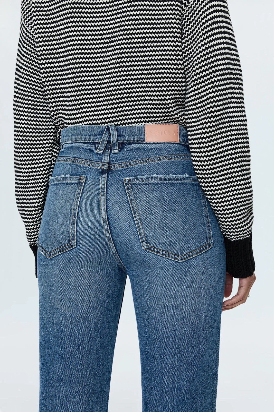 Pistola Ally High Rise Boot Jean Resolution Vintage Wash Size 27