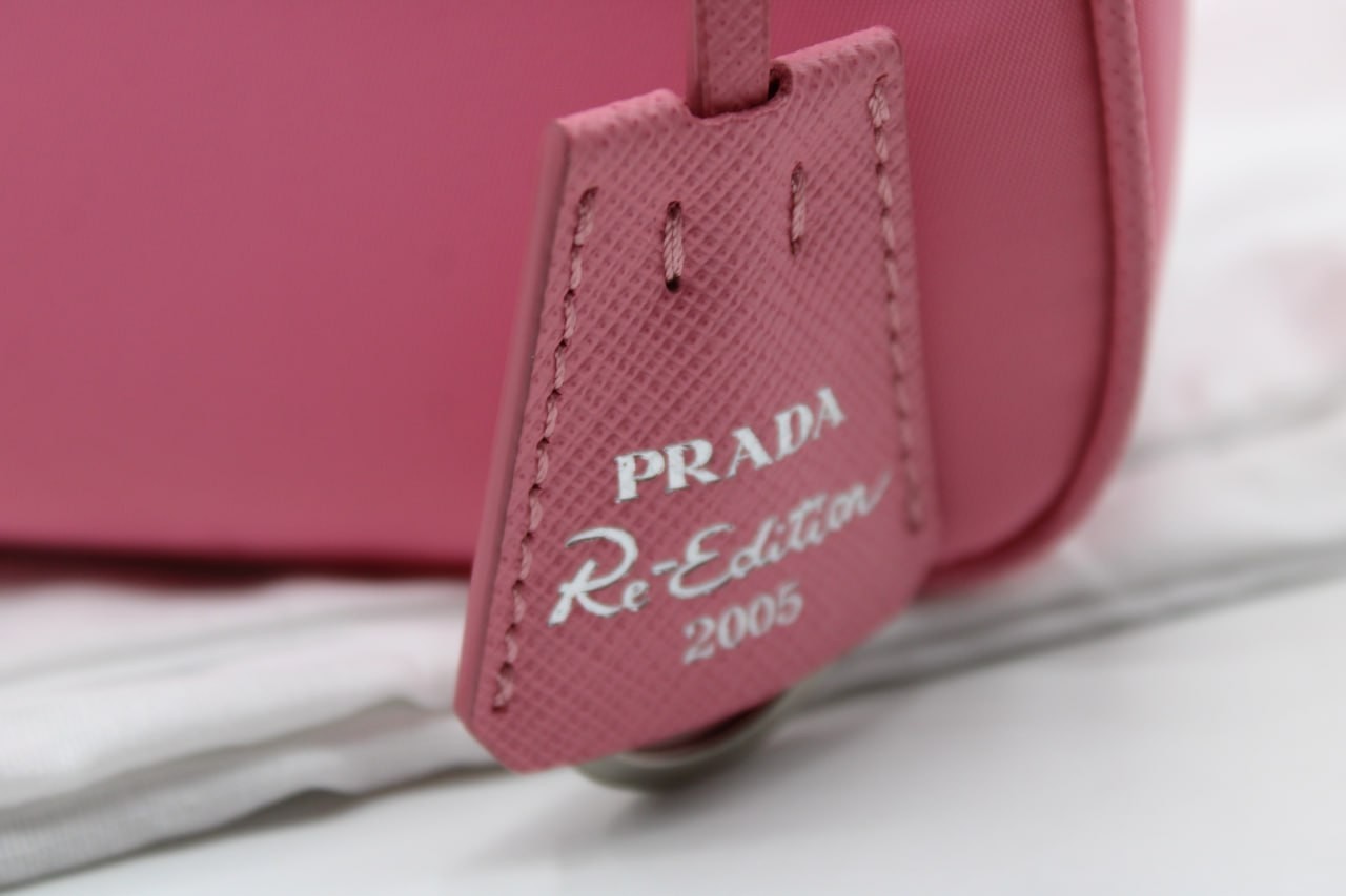 Prada Re-Edition 2005 Cloth Handbag RARE Excellent Condition