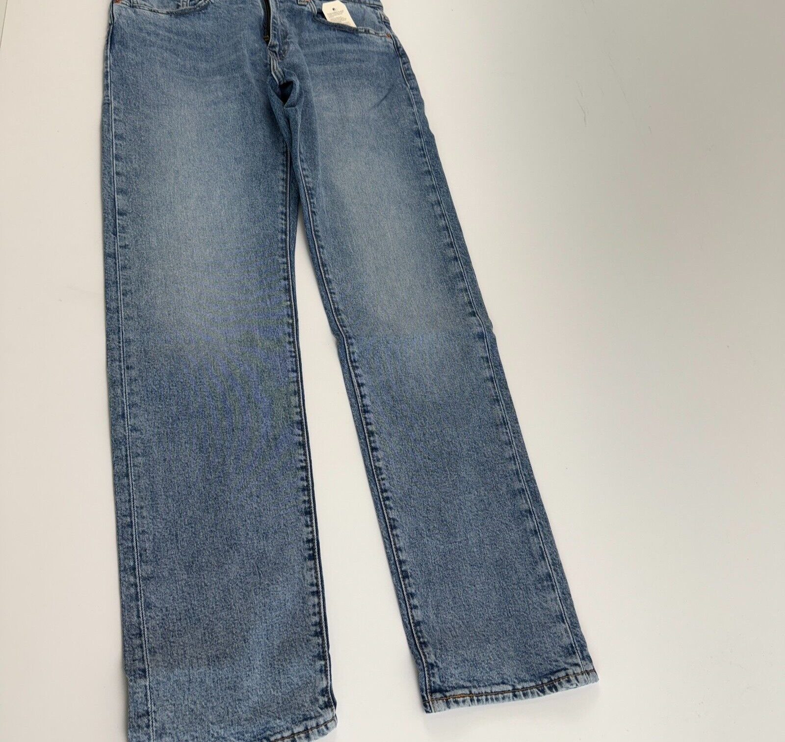 Levi’s Premium Men 502 Taper Fit Stretch Tapered Leg Jeans 32×34 Blue NWT