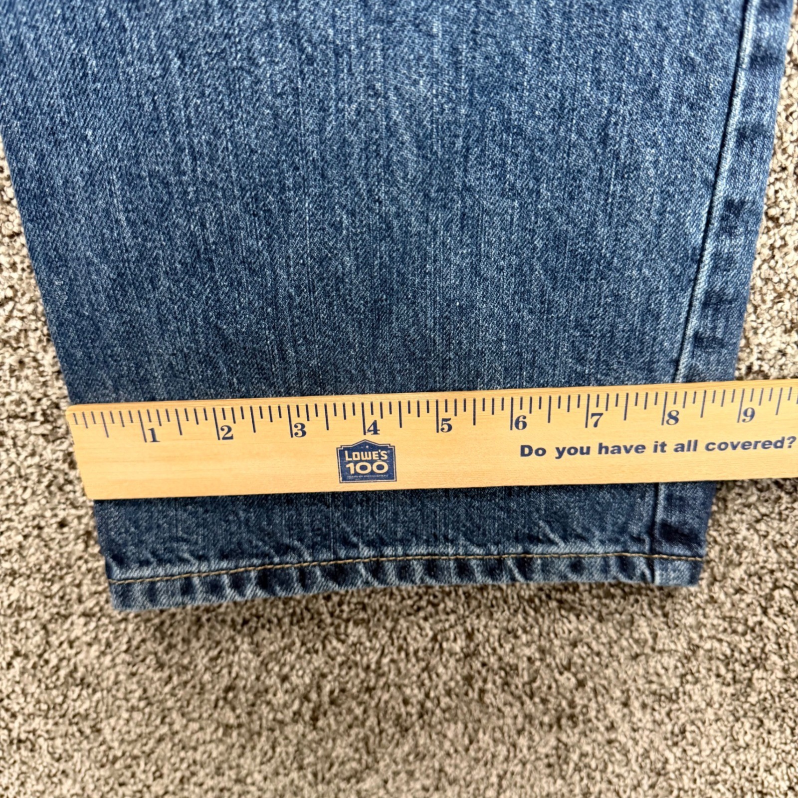 Ariat M2 Relaxed Bootcut Jeans Mens 36×32 Blue Denim Western Cowboy Work Rodeo