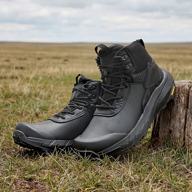 NORTIV 8 Men Military Tactical Work Boots Waterproof Motorcycle Combat Boots