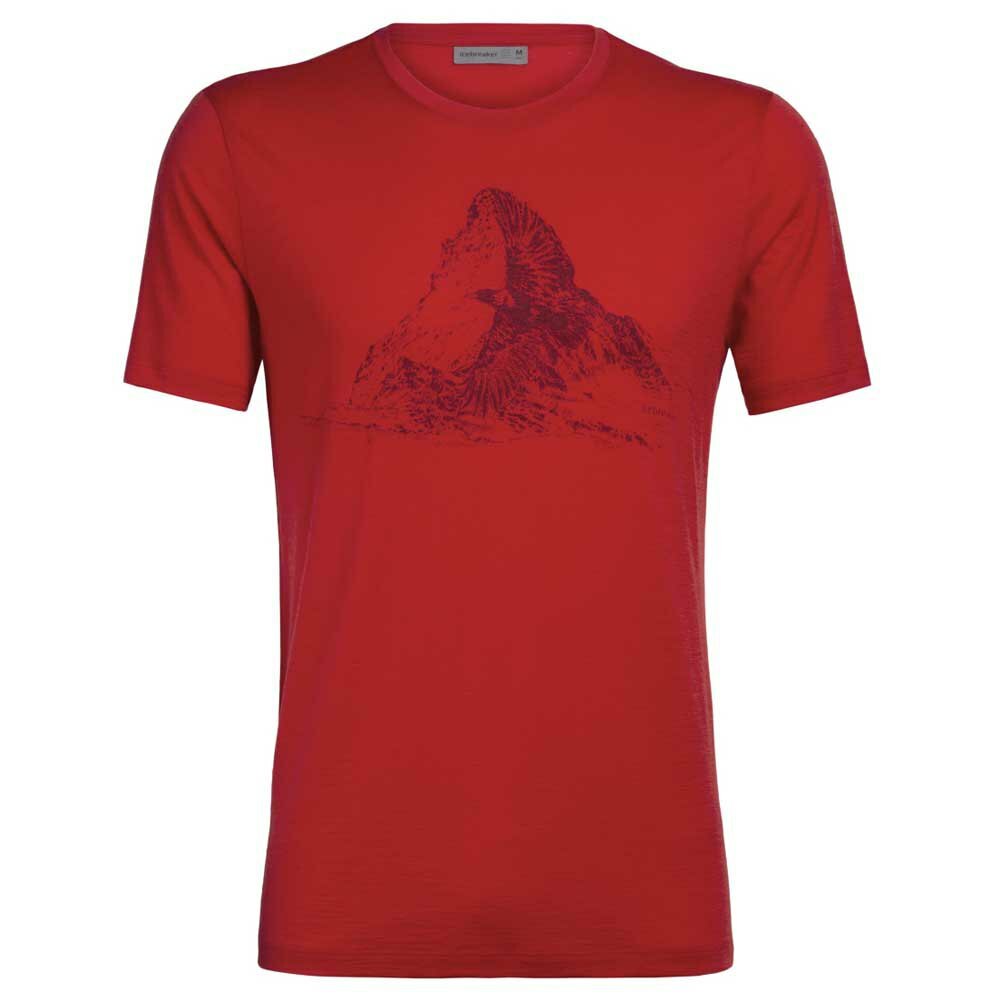 Icebreaker Tech Lite SS Crew Spirit Guide Top (M) Rocket 415160274015