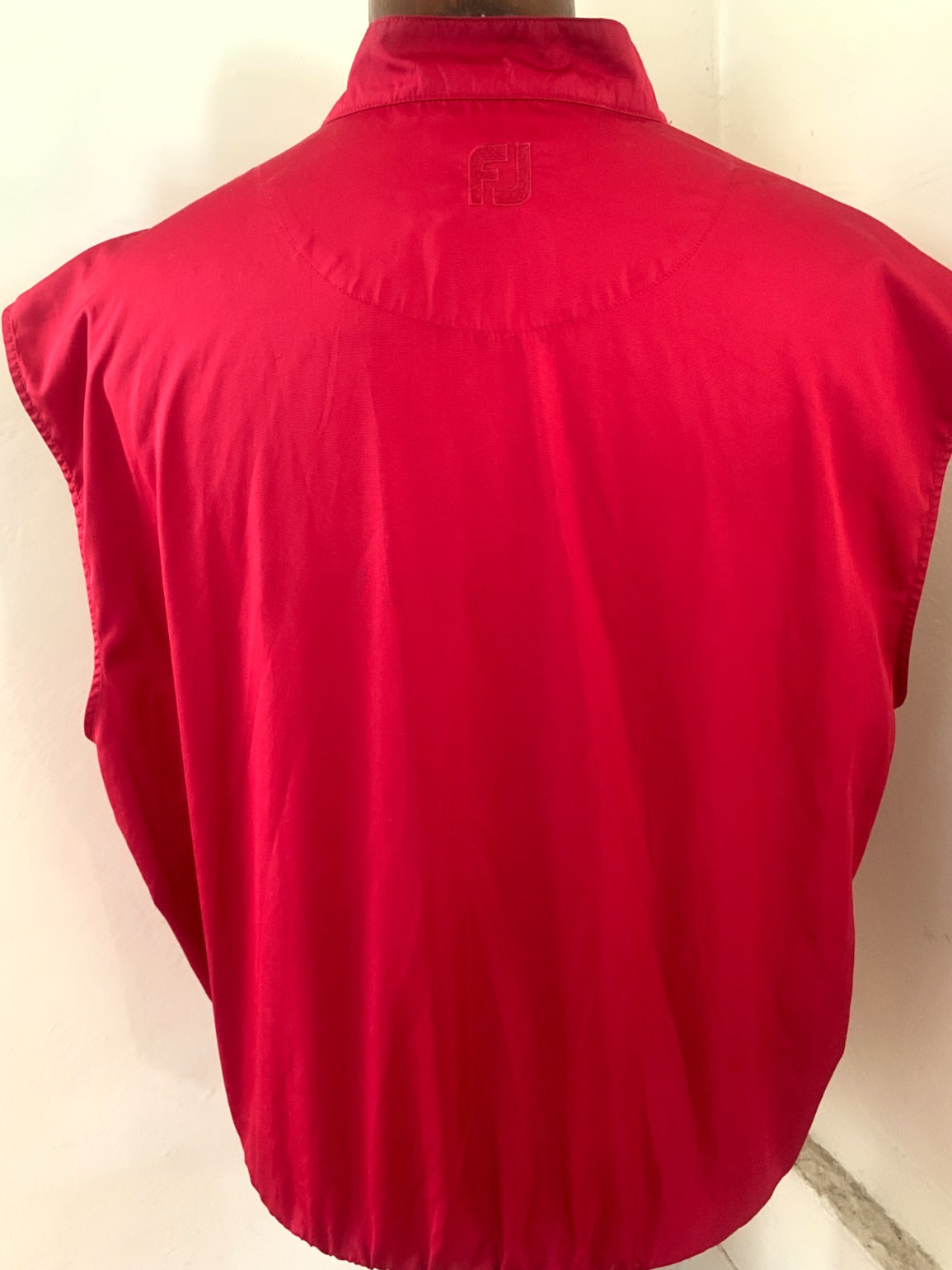 FootJoy FJ Golf Pullover 1/4 Snap Performance Vest Men’s Size Large U Maryland