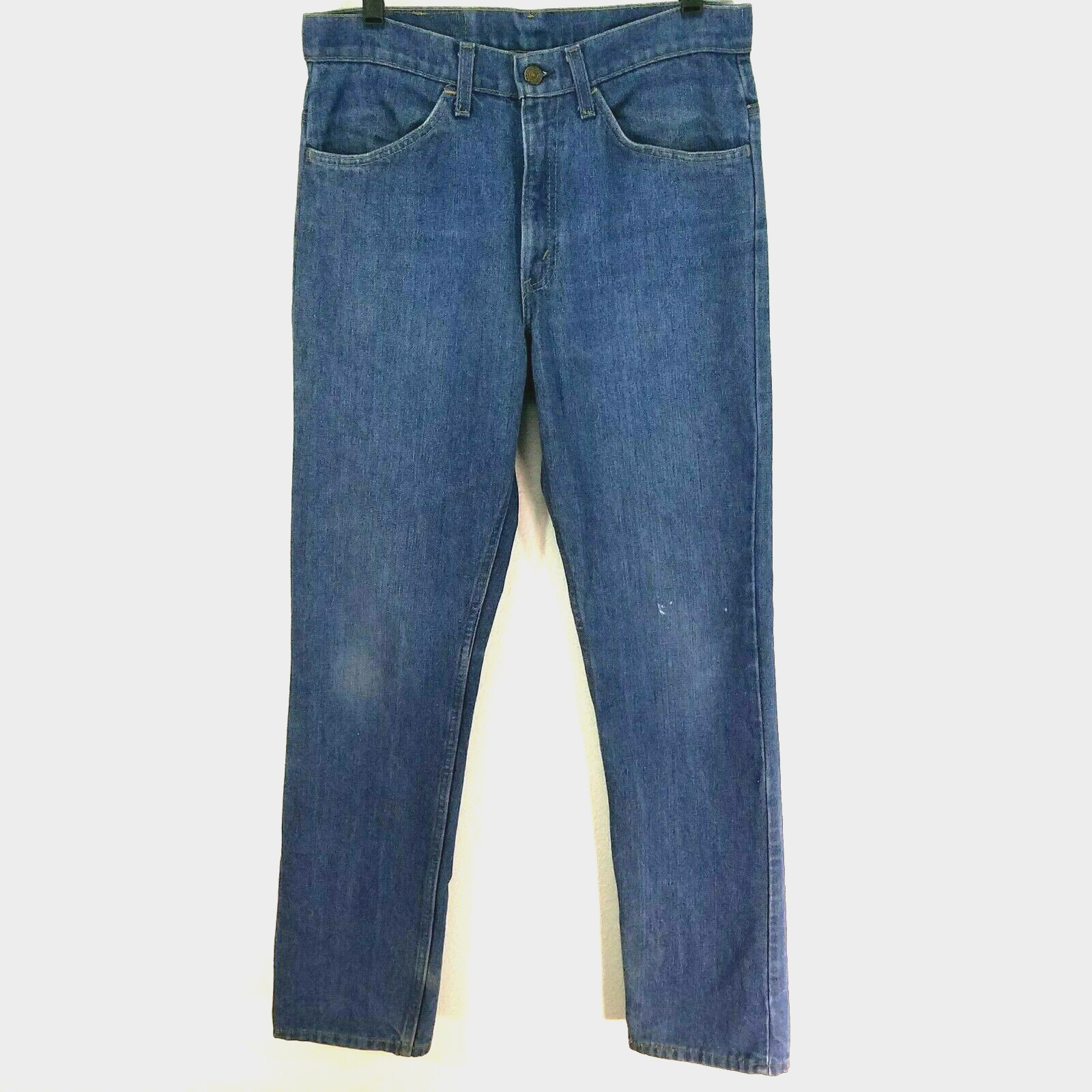 Vtg 70s 80s LEVI’S 519 Orange Tab Jeans Straight USA 32/34 True to Size * RARE *