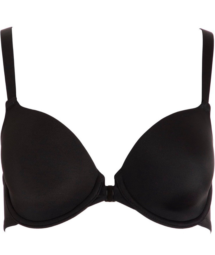 Dominique Talia Front Closure Racerback Bra Black 42F New with Tags